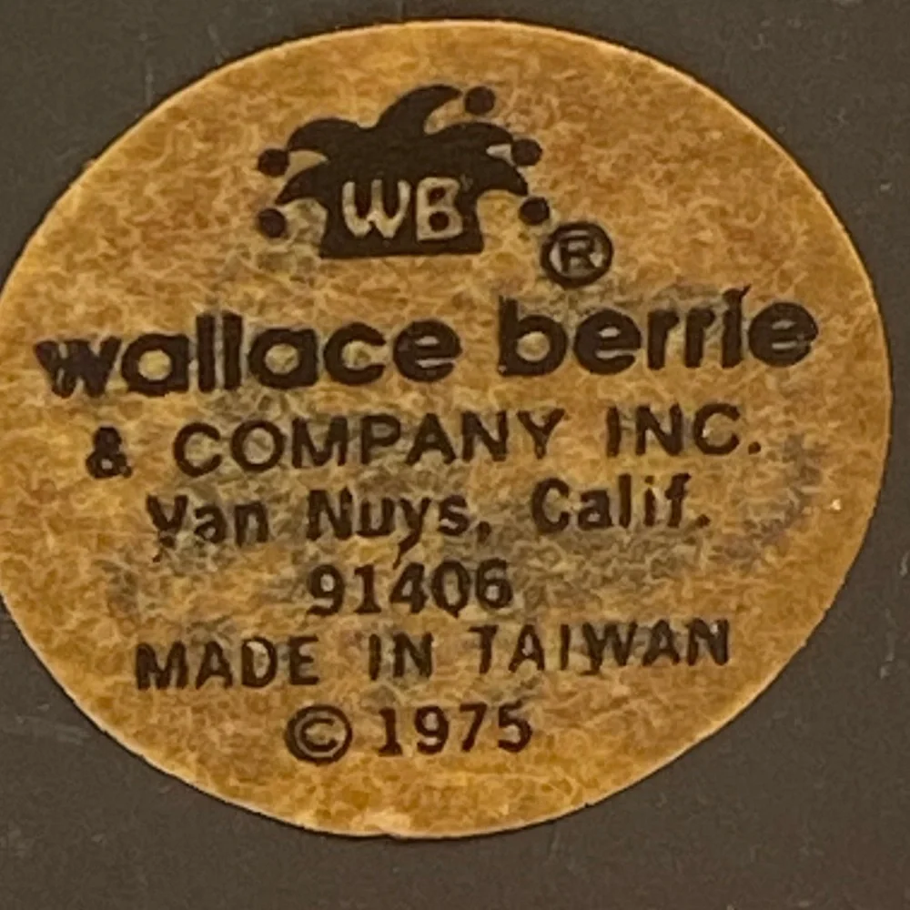 Vintage 70s Wallace Berrie Queen Carnival Mirror Its Easy To See Why I Love Ya